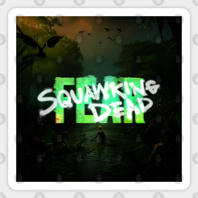 FearTWD Season 8A ART Magnet by SQUAWKING DEAD